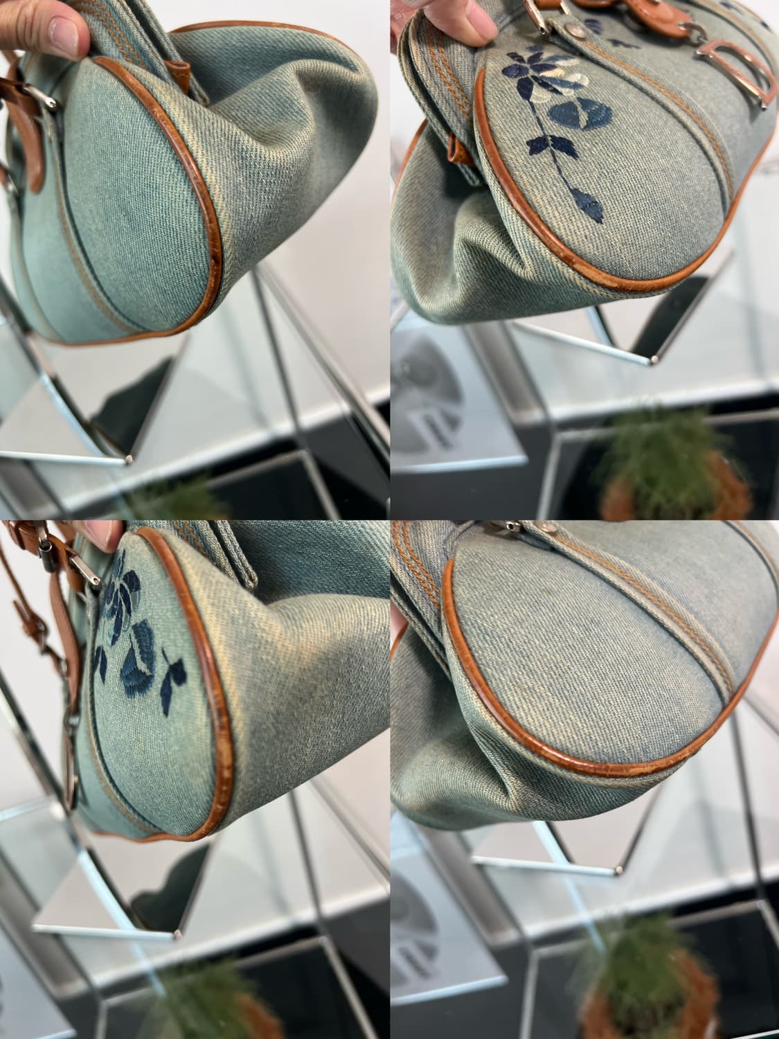 디올 데님 디텍티브 D참 FW2005 숄더백 상품이미지7