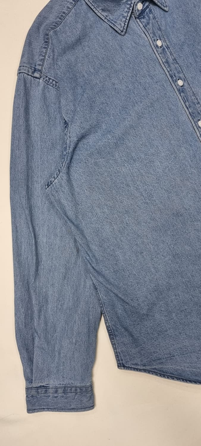 에스피오나지 인디고 워시드 워버핏 셔츠 XL _ 남성 상품이미지4