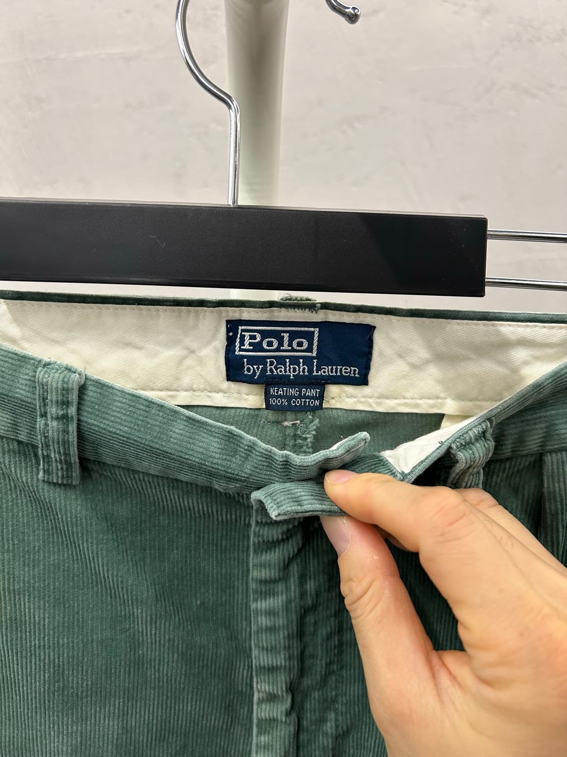polo 폴로 랄프로렌 코듀로이 팬츠 그린 상품이미지3