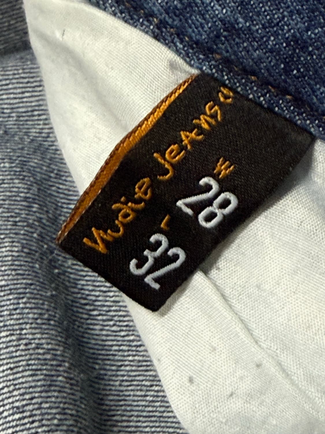 (28/32) 누디진 스트레이트핏 중청 데님 팬츠 상품이미지5