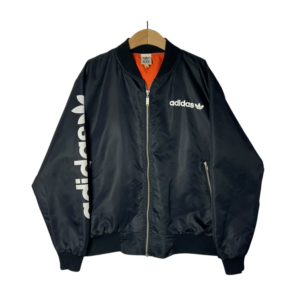 [adidas] 90s 아디다스 빅로고 나일론 봄버자켓 상품이미지1