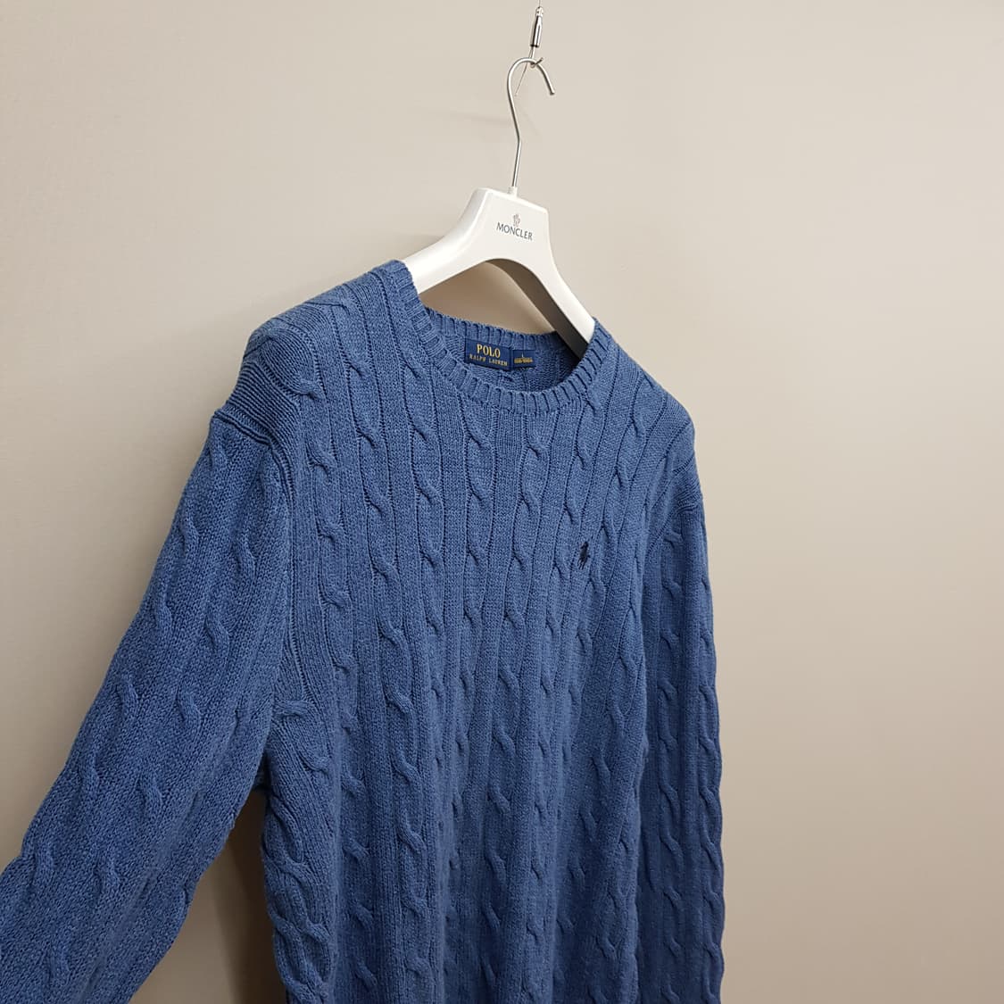 폴로 랄프로렌 케이블 코튼 니트 L사이즈 상품이미지3