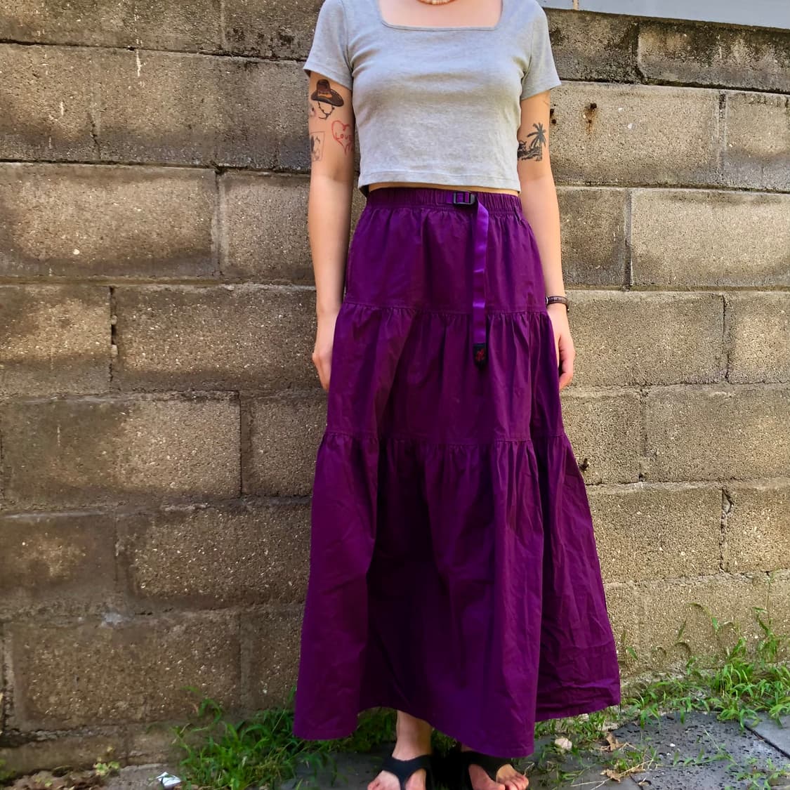 Gramicci purple skirt 그라미치 퍼플 스커트 상품이미지2