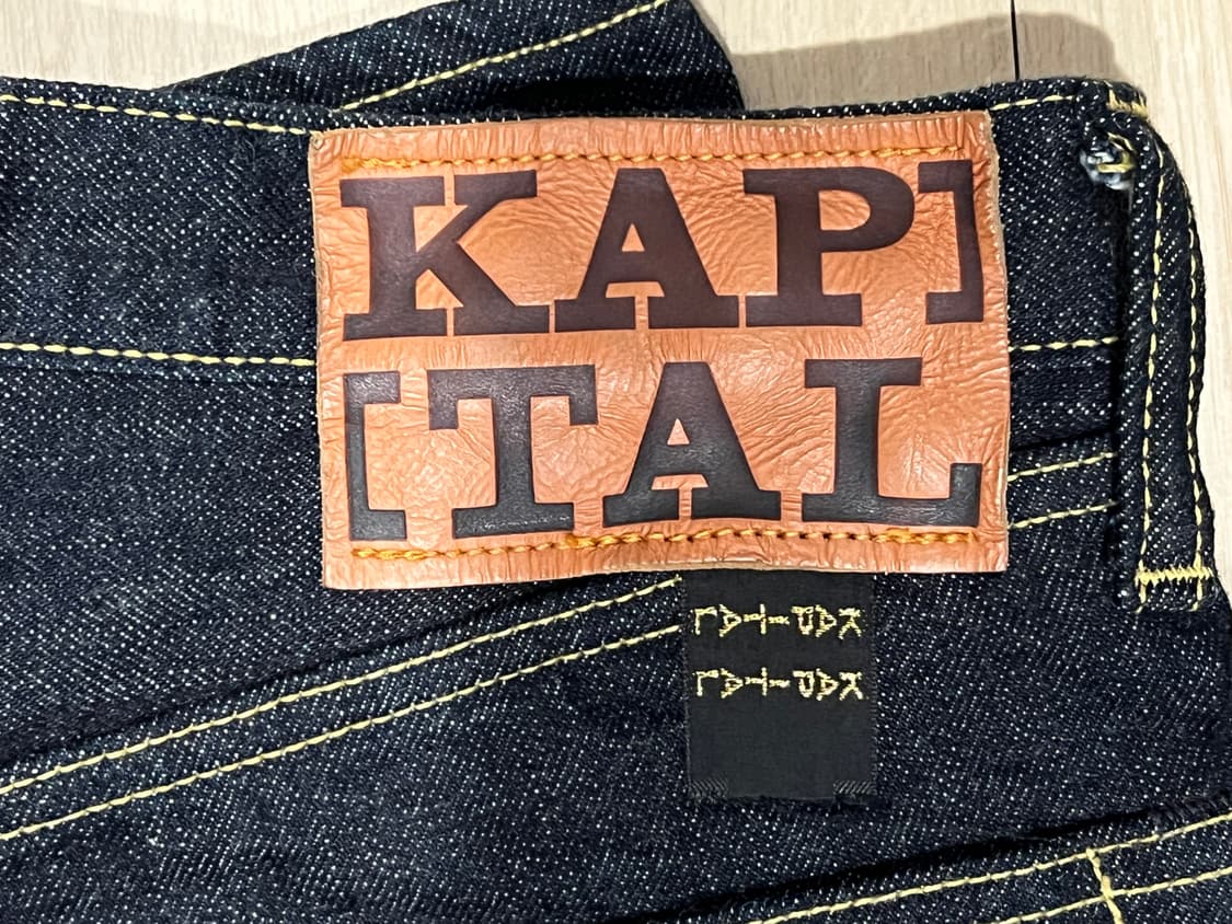 [새상품] 캐피탈 14온즈 데님 팬츠 28 상품이미지5