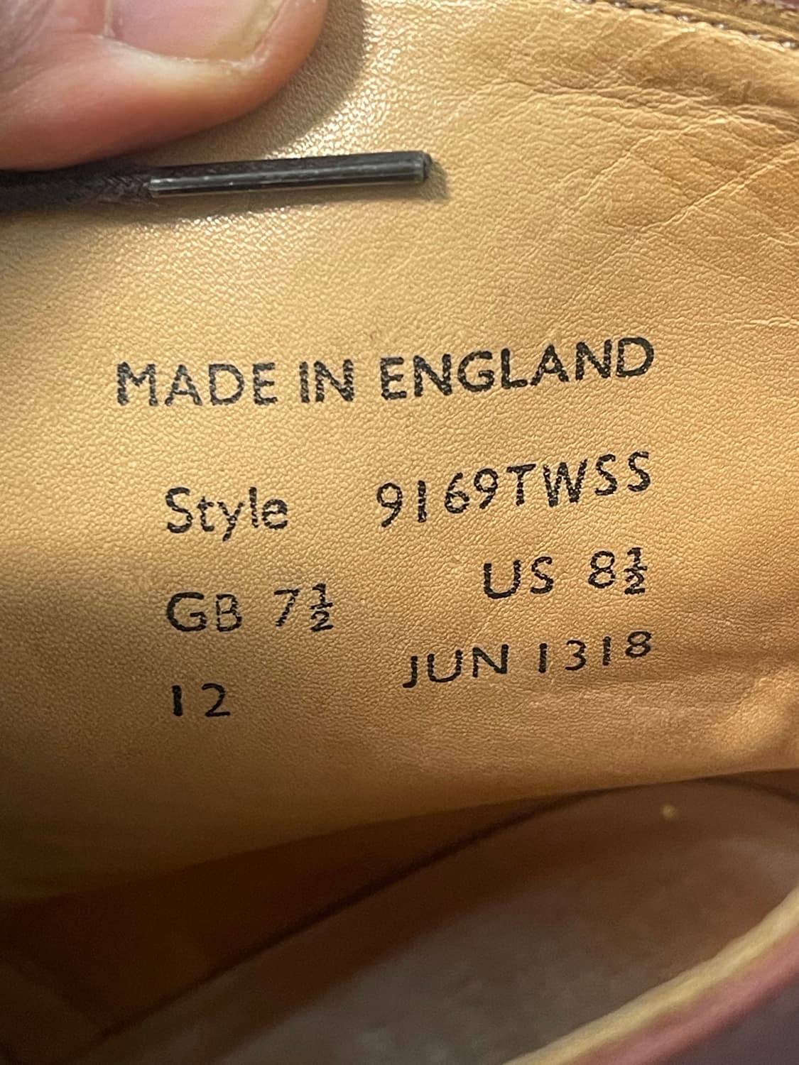 마크 맥네어리 Tan Waxy Snuff Suede Derby Boot  상품이미지3