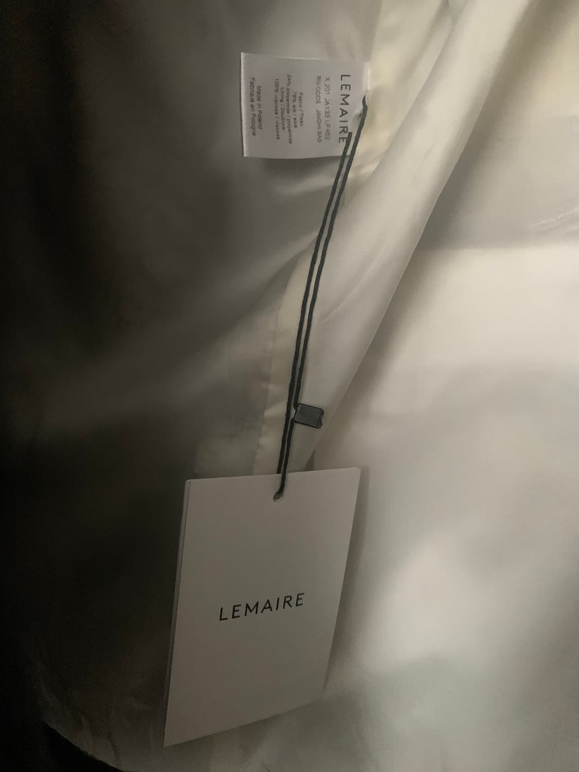 르메르 여성 마블 프린트 더블 브레스티드 블레이저 상품이미지2