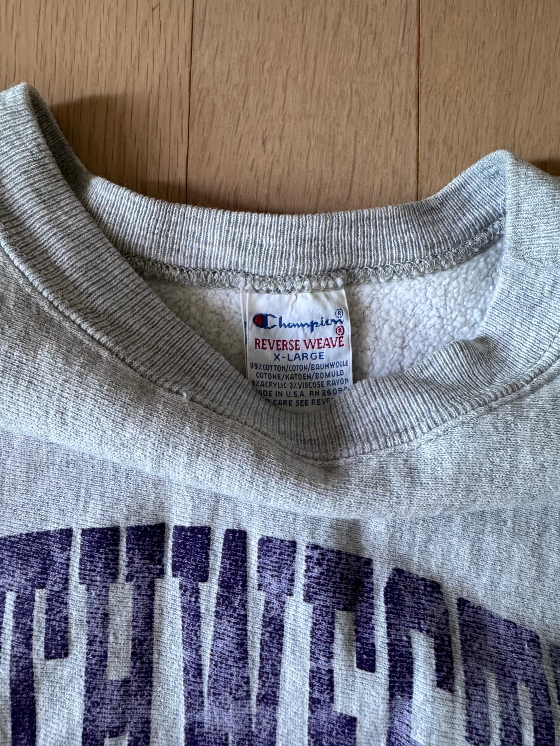90s Champion 챔피온 리버스 위브 XL 상품이미지3