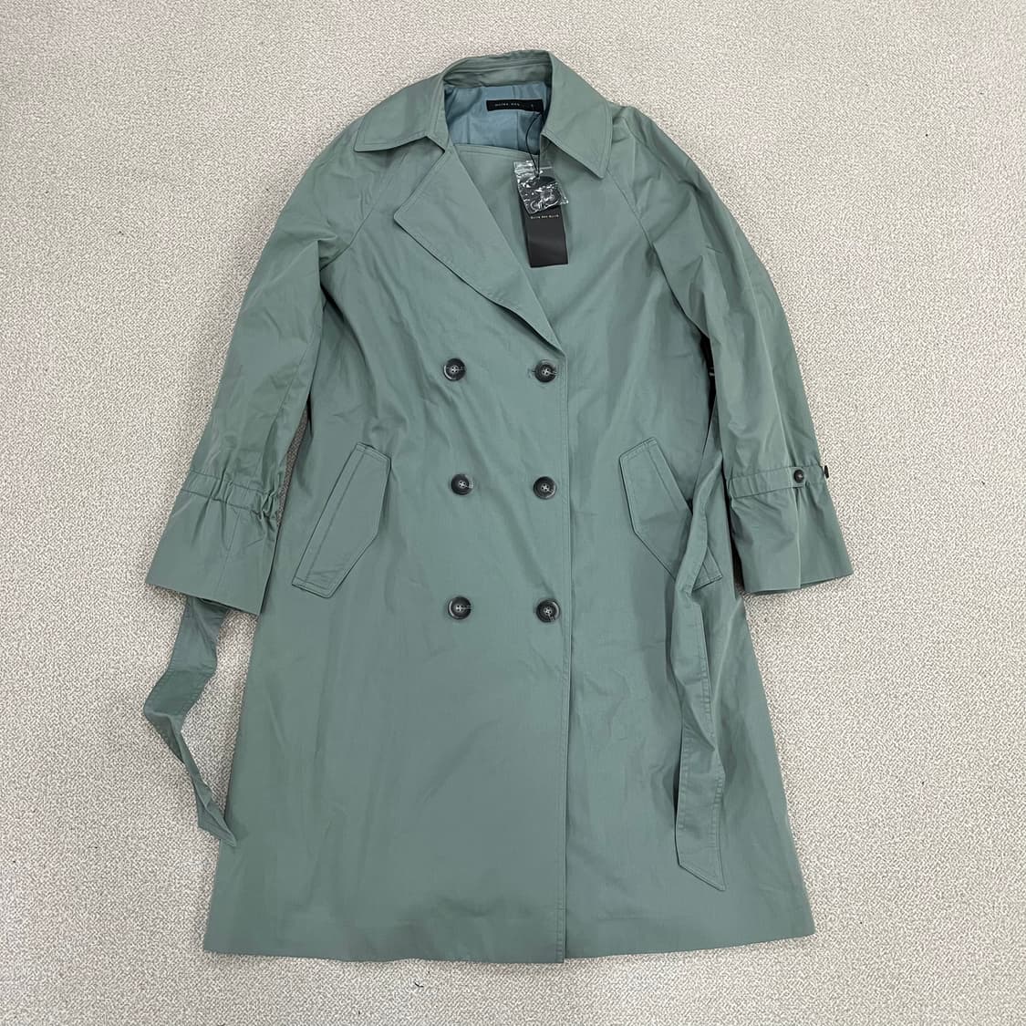 01 새상품 올리브데올리브 트렌치코트 0223M1 상품이미지1