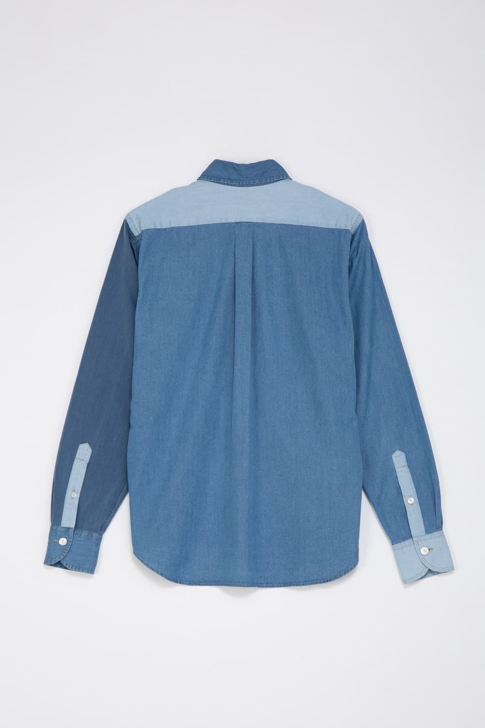 드레익스 패치워크 투 포켓 데님 워크 셔츠 S사이즈 상품이미지3