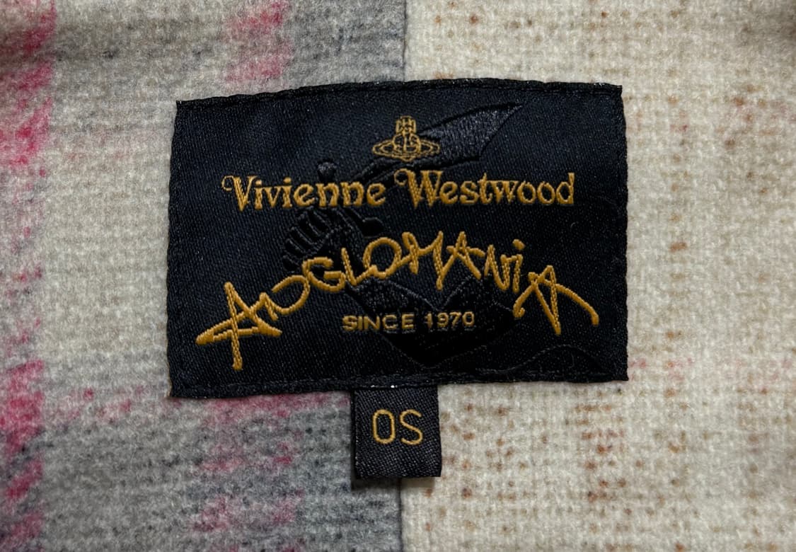 비비안웨스트우드 앵글로매니아 라인 플레드 케이프 판초 상품이미지6