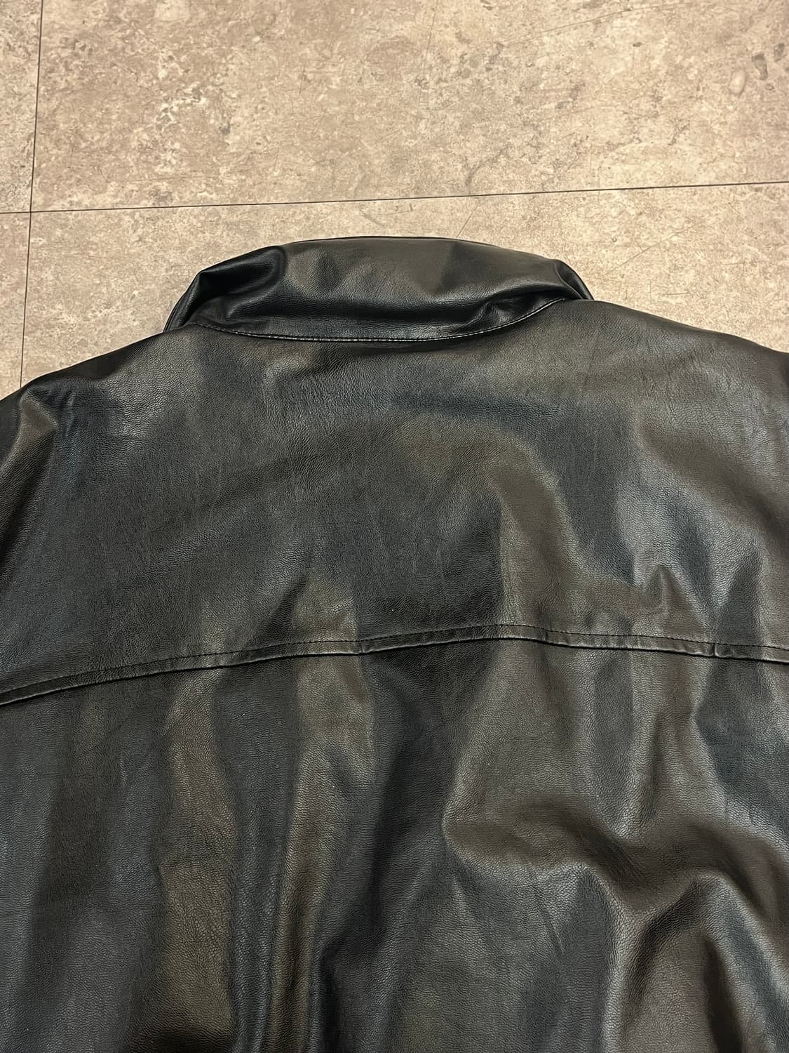 빈티지 레더 자켓 블랙 #csz2739 상품이미지9