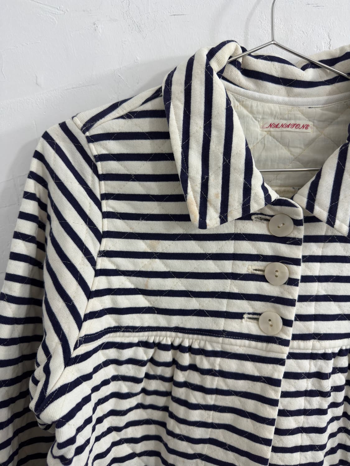 nana tone stripe button jacket 상품이미지4