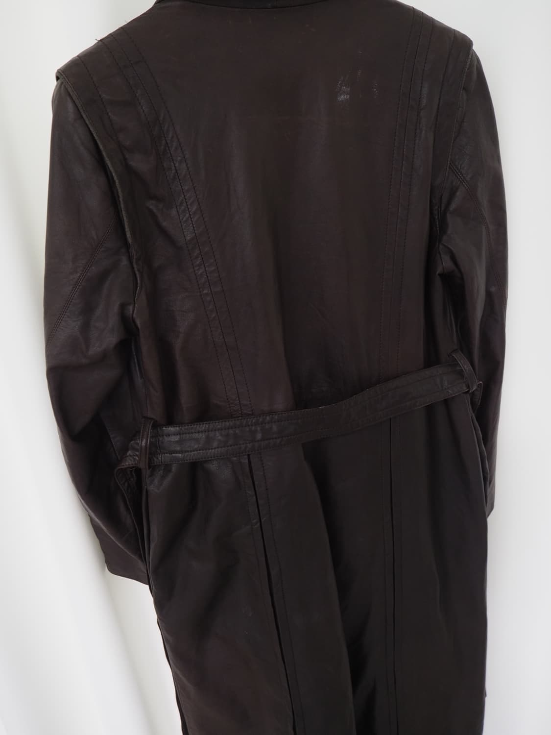 vintage leather coat  상품이미지8