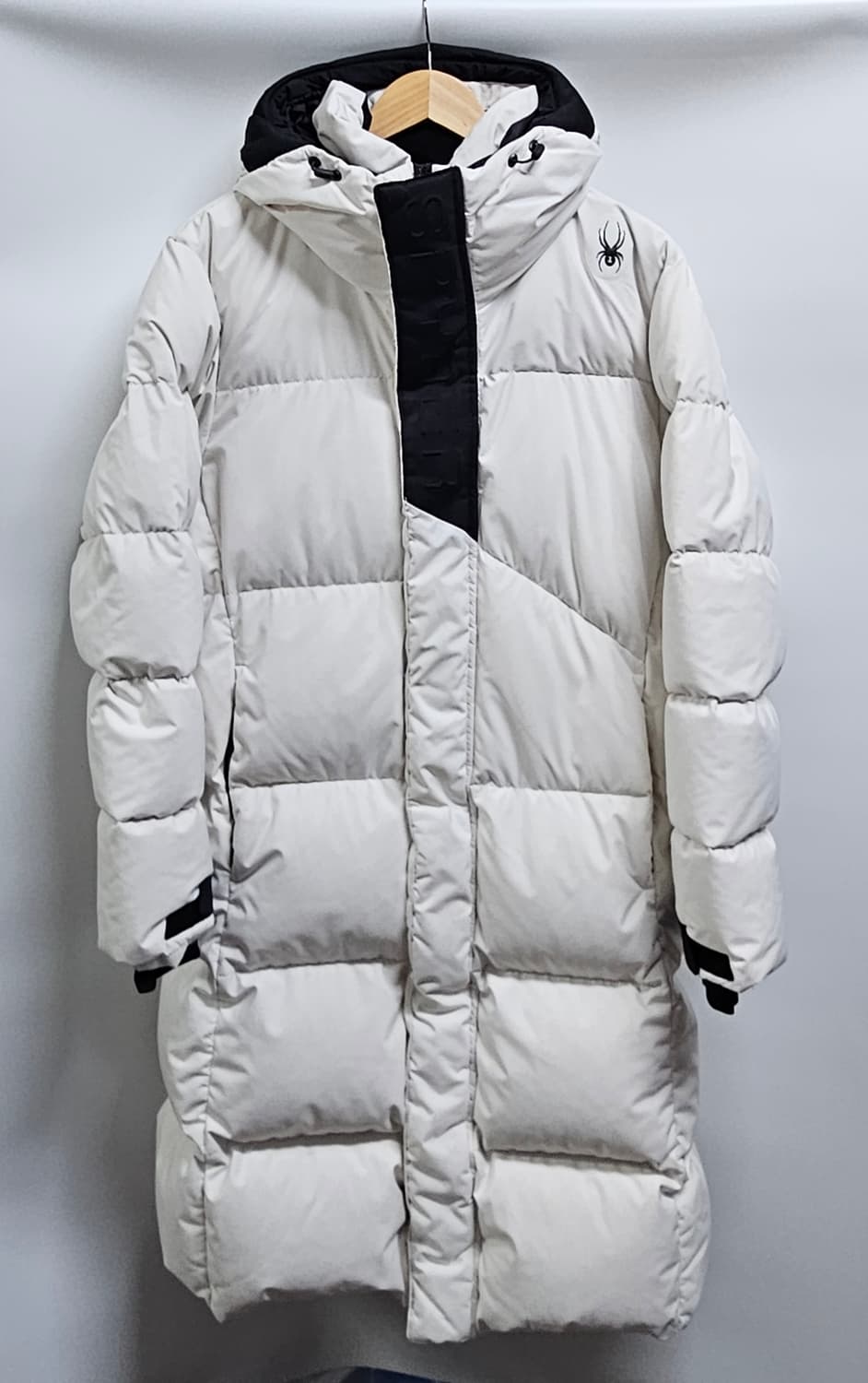 스파이더 덕다운 롱패딩 S 오버핏 상품이미지1