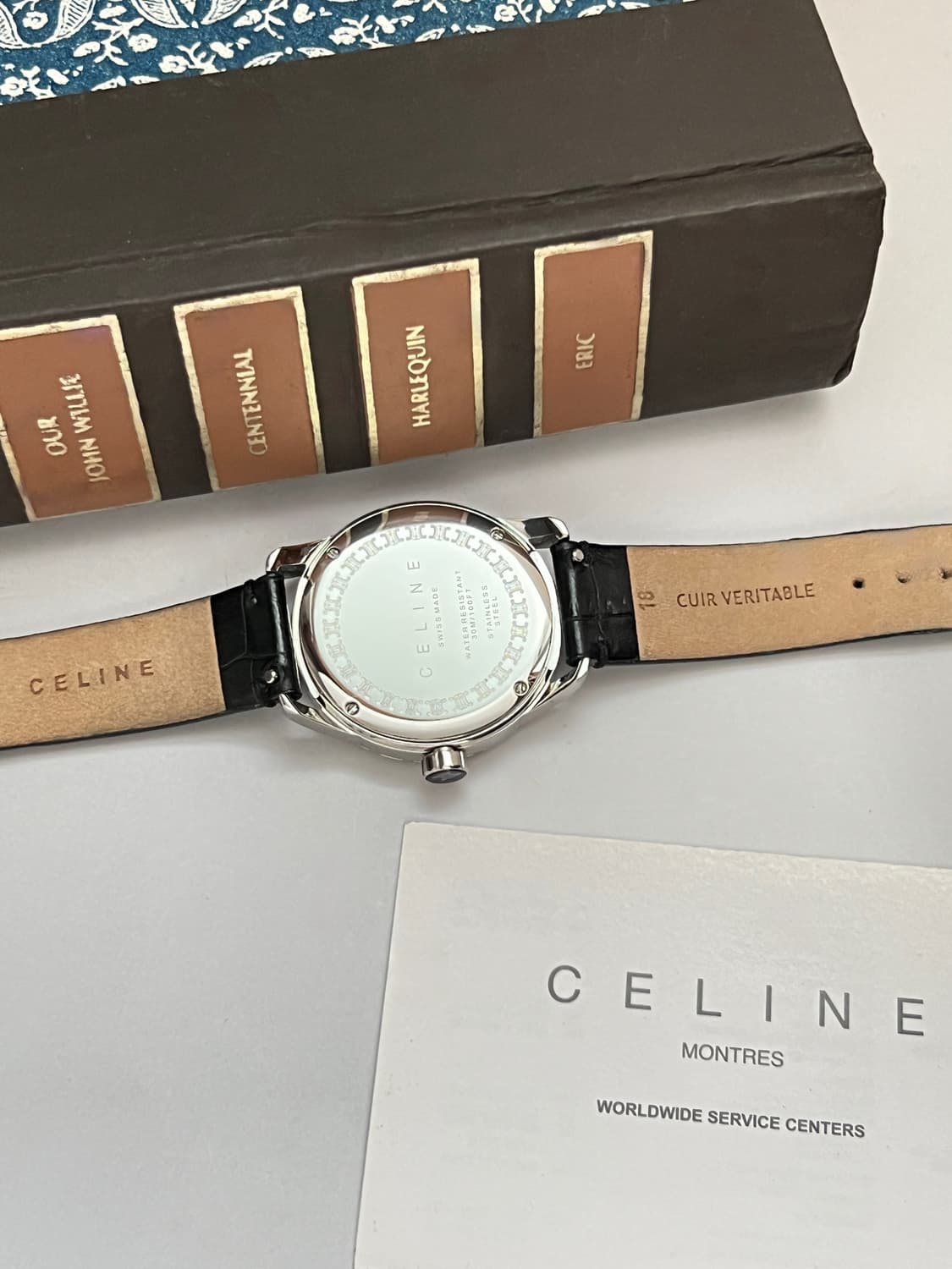 셀린느 트리옹프 남성 시계 / 정품감정 . 케어 상품이미지8