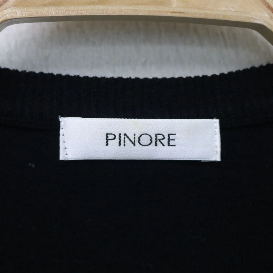 PINORE 부클 울 혼방 베스트 63052 상품이미지7