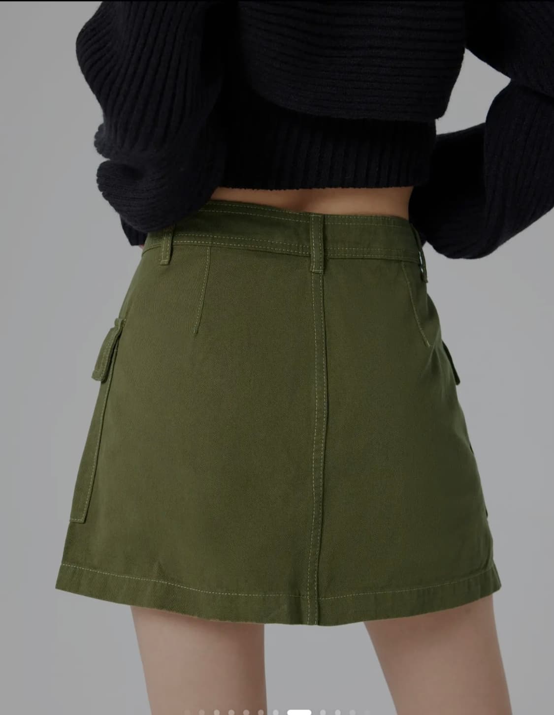 [새상품] 힙한 무드 가득! 사이다(CIDER) 카고 포켓 미니스커트 ( 상품이미지6