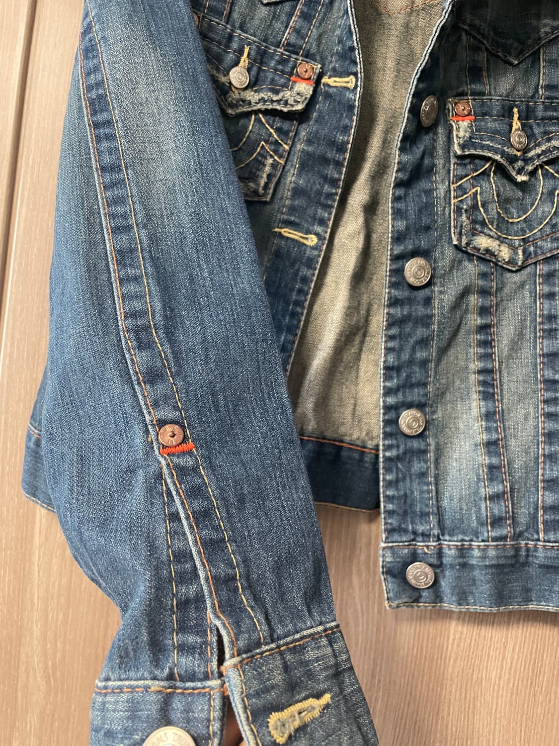 트루릴리젼 데님 자켓 xs 상품이미지4