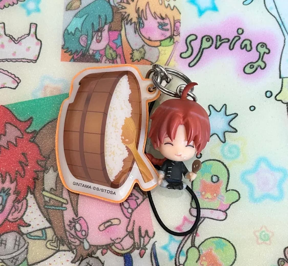 은혼 카무이 고전 피규어 스트랩 키링 상품이미지1