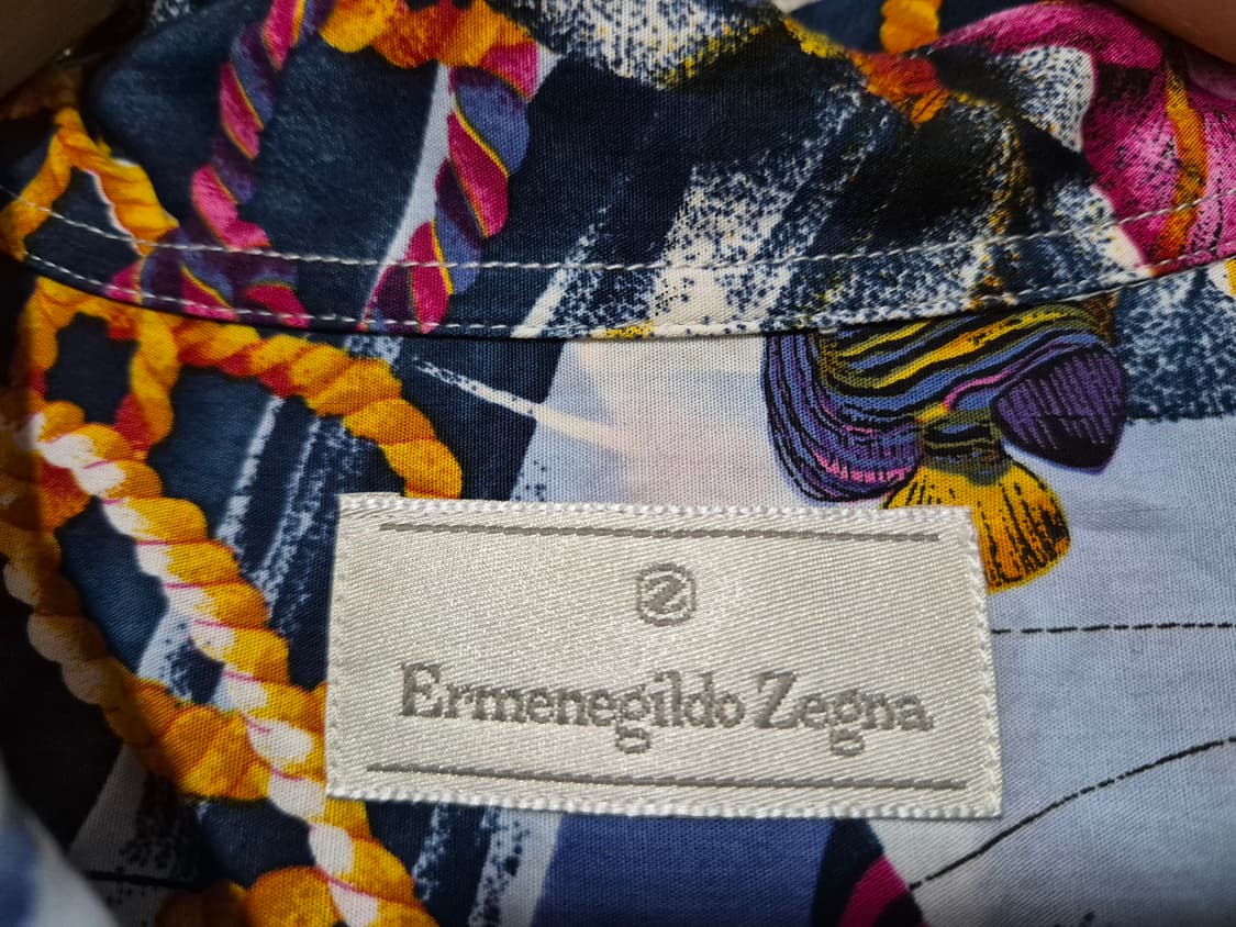 에르메네질도 제냐 하와이안 셔츠 (L) 상품이미지6