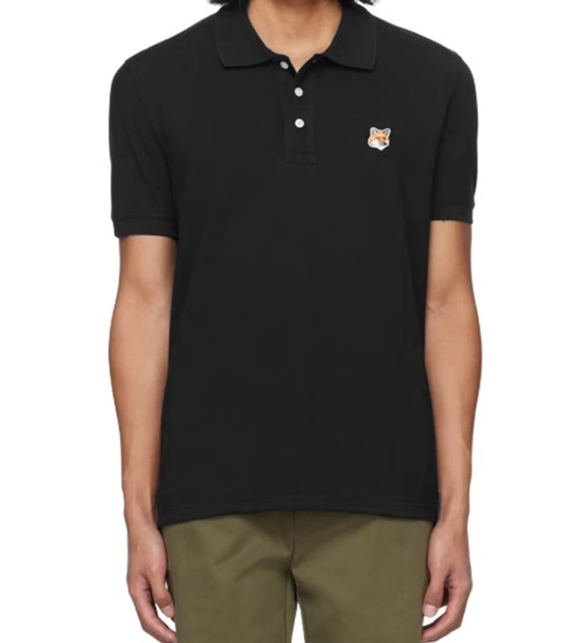 (새상품/정품)메종키츠네 pk 반팔 카라티M 상품이미지3