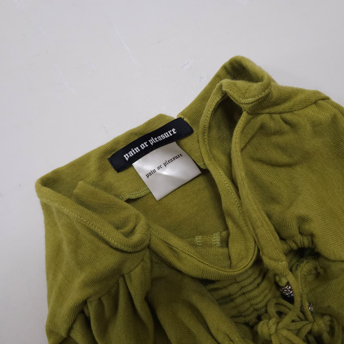 페인오어플레져 모르포 탑 올리브 상품이미지3