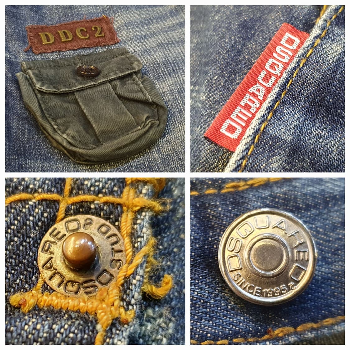 허리32/디스퀘어드2 데님팬츠 상품이미지5