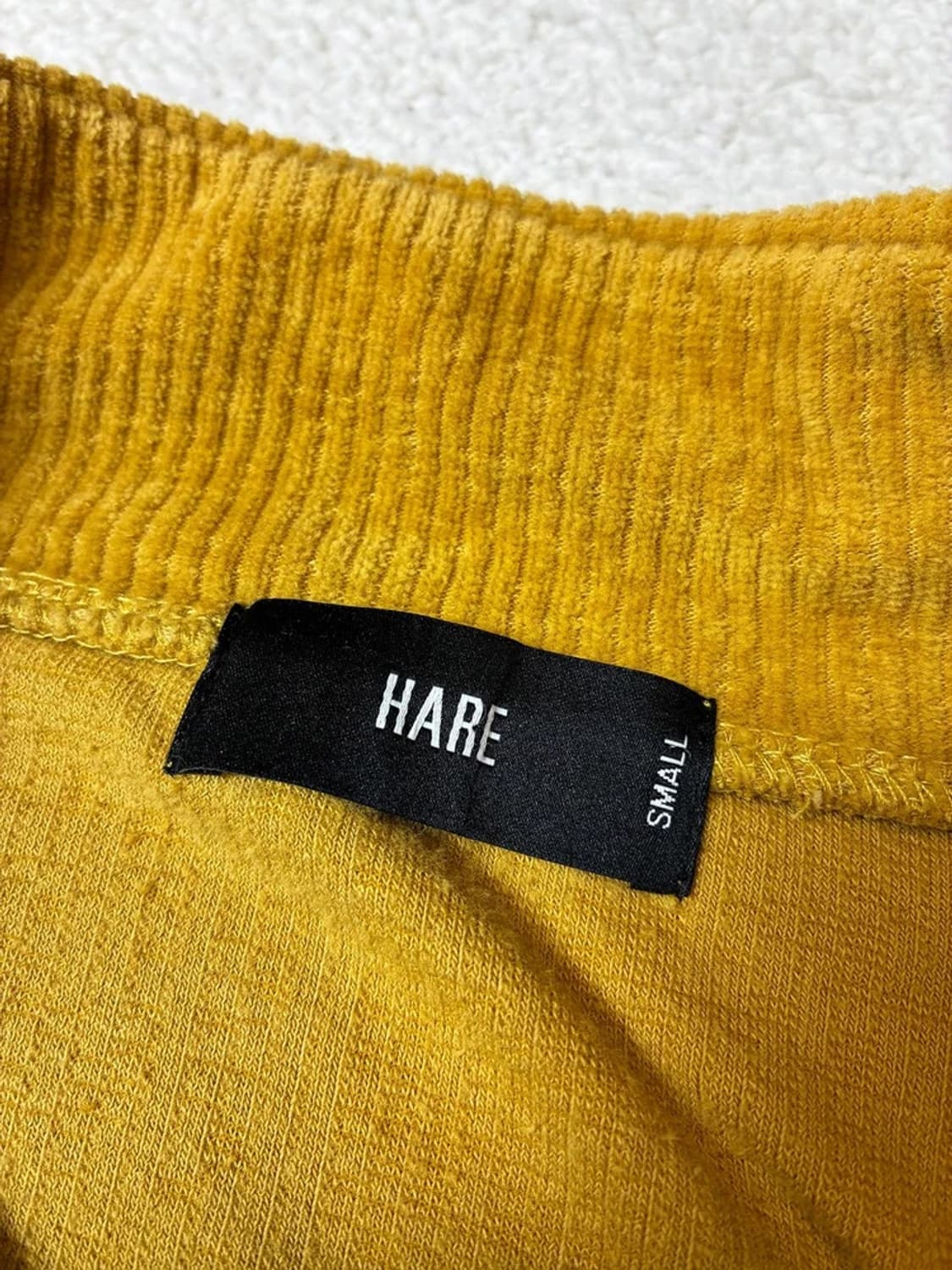 하레 HARE 18AW 도쿄 컬렉션 코듀로이 하프집 맨투맨 PN7896 상품이미지7
