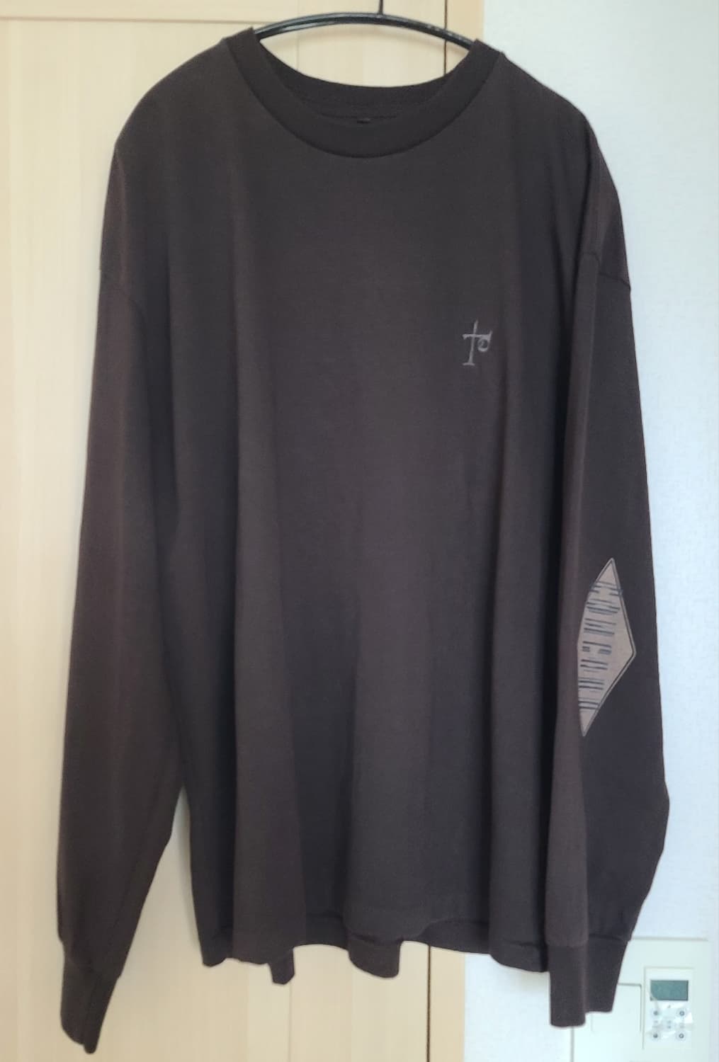 [3] 폴리테루 엘보우 콩코드 롱슬리브 다크 브라운 상품이미지2