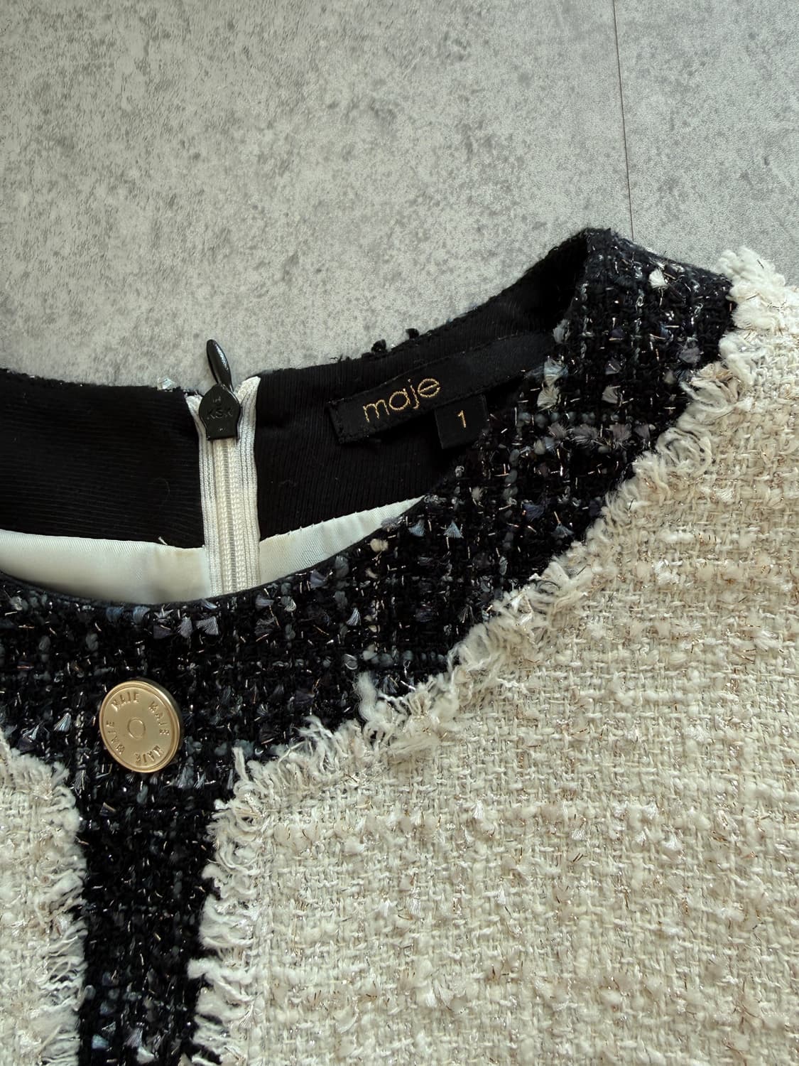 마쥬 트위드원피스 상품이미지6