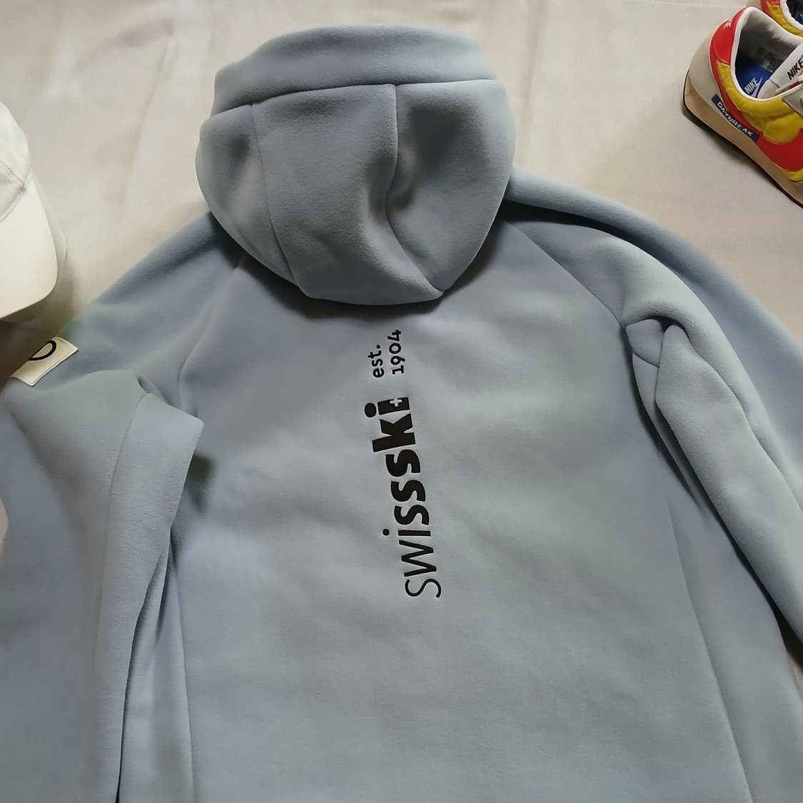 DESCENT 데상트 하늘색 본딩 후리스 아우디 따끈따끈 자켓 상품이미지7