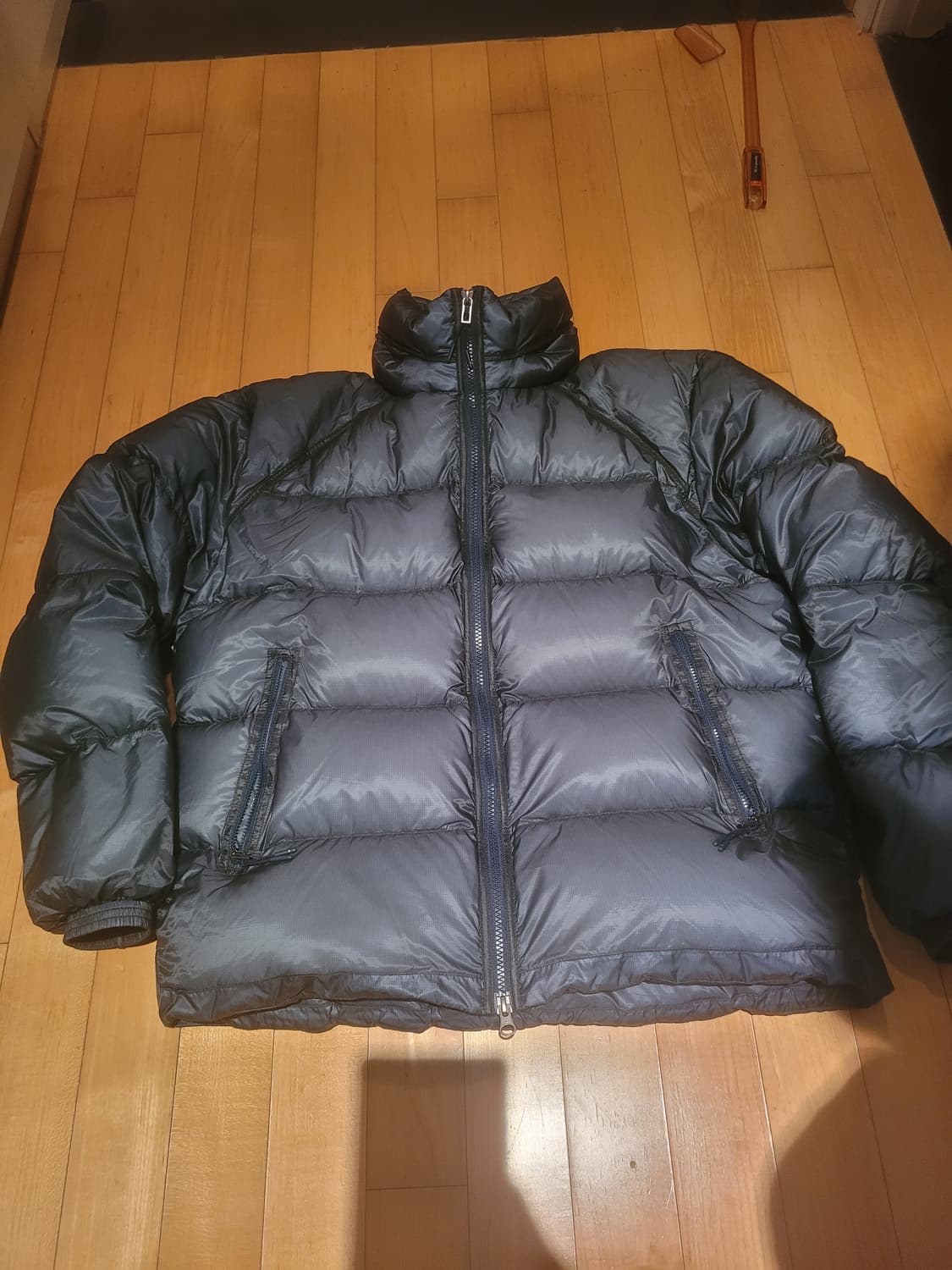 디디쉘느낌 코오롱스포츠 남성 경량 인후드 다운자켓 100 상품이미지3