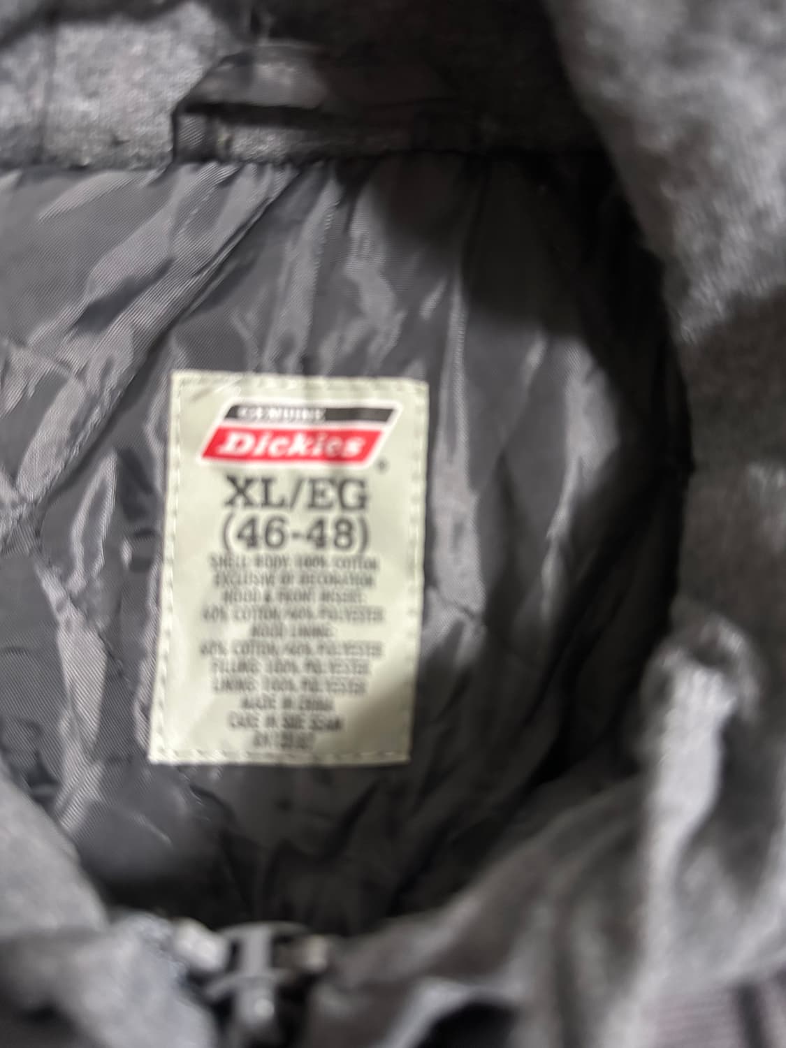 디키즈 후드 워크 자켓 XL 루즈핏 상품이미지5