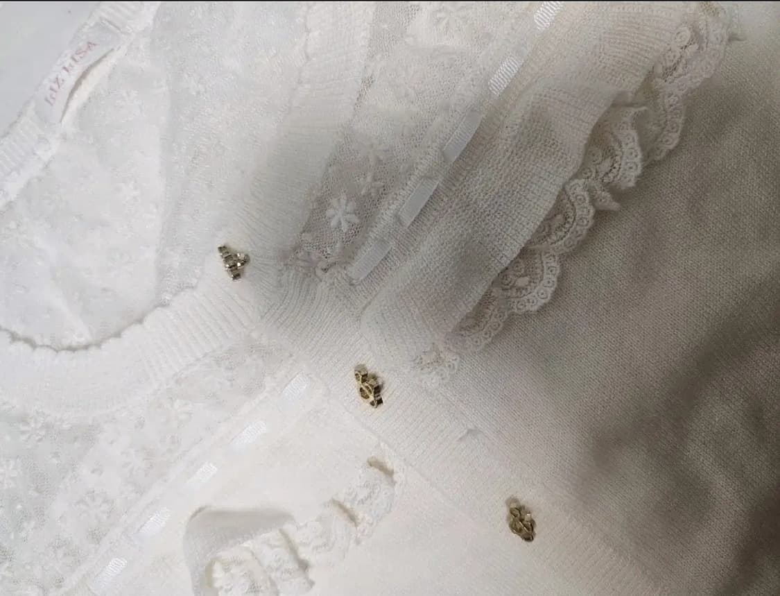 리즈리사 가디건 로걀 양산형 지뢰계 고전 히메 라떼 갸루 트랄랄라 상품이미지2