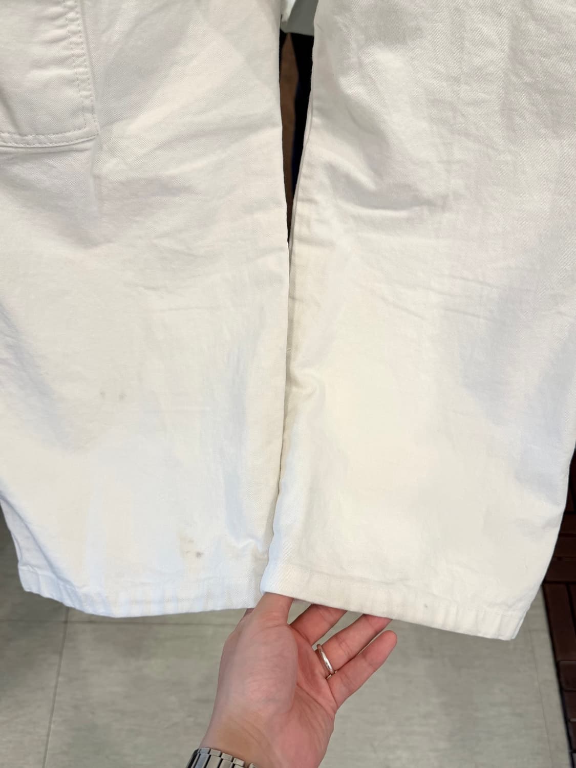 Dickies 디키즈 화이트 카펜터 워크 팬츠 (33inch) 상품이미지6