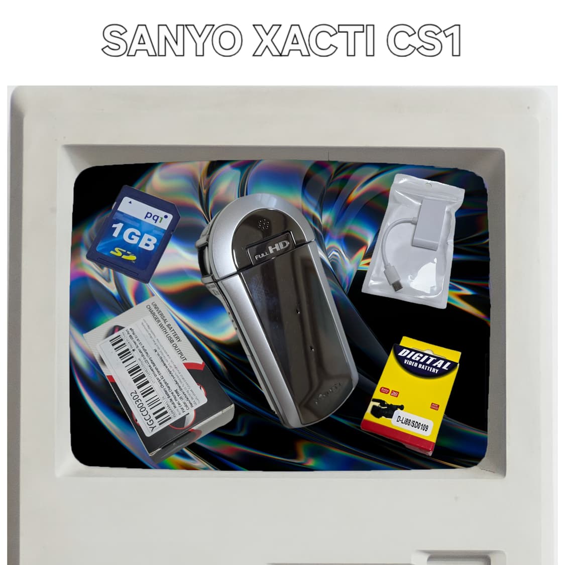 산요작티CS1/새배터리/실버 상품이미지1