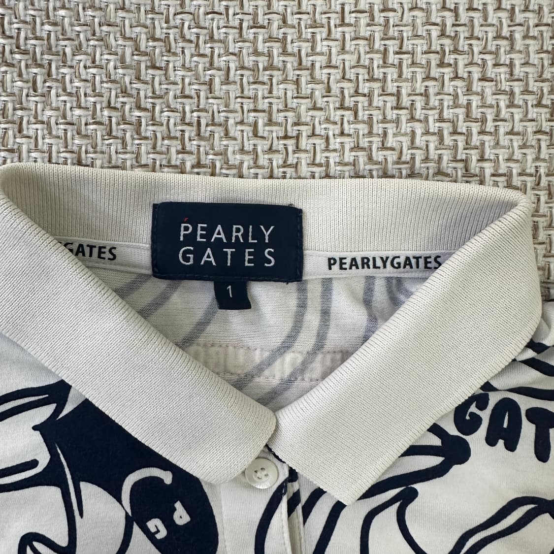 1 파리게이츠 프린트 여성 골프 셔츠 0327D 상품이미지2