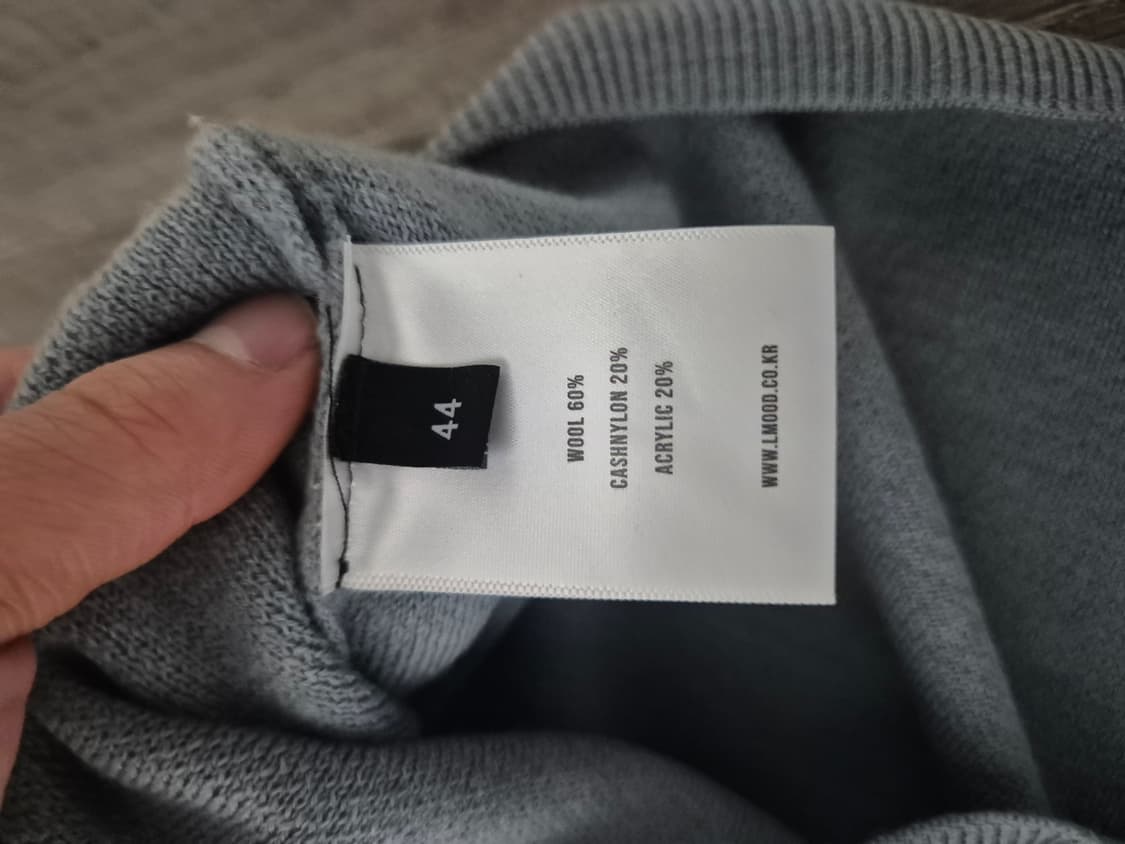 엘무드 니트 애쉬블루 상품이미지3