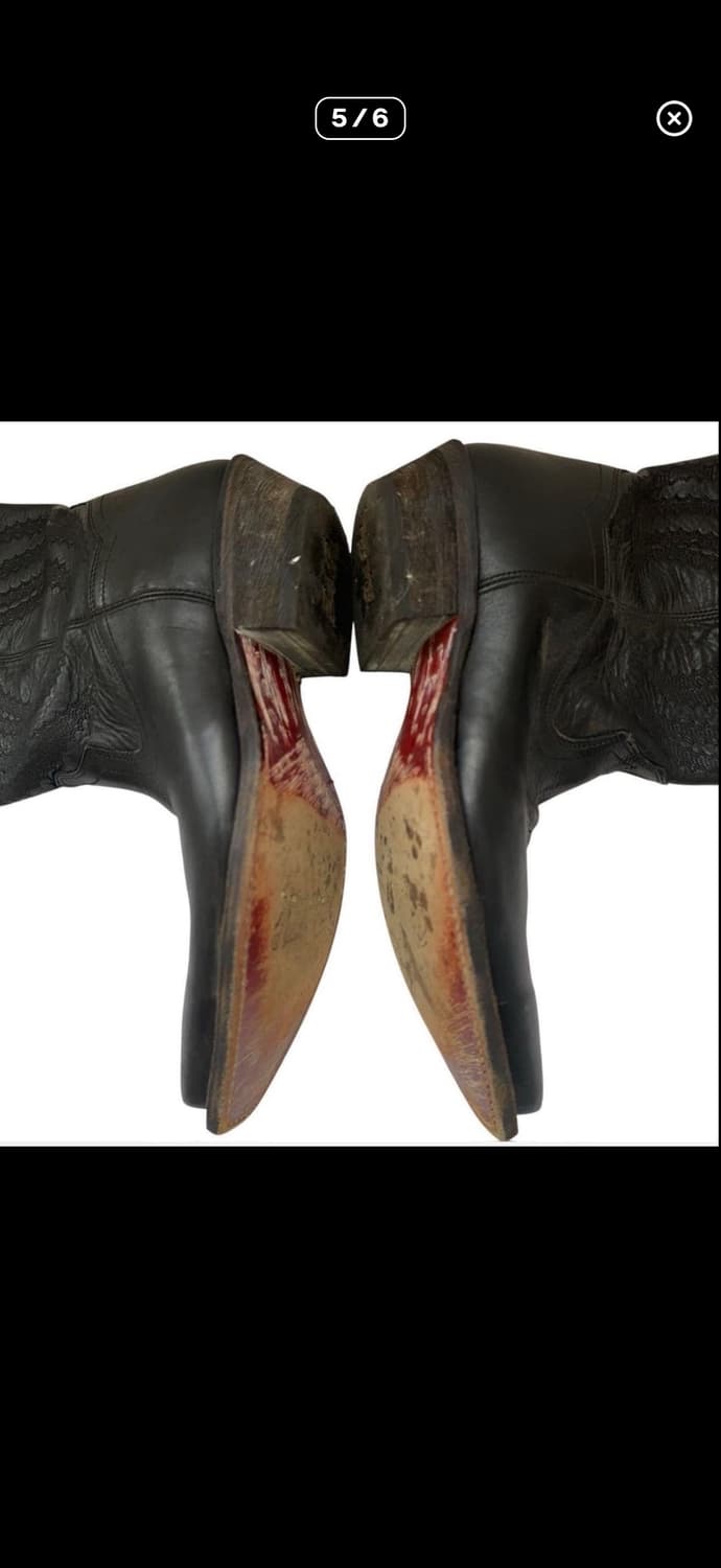 Dan post 웨스턴 부츠 판매합니다.  상품이미지4