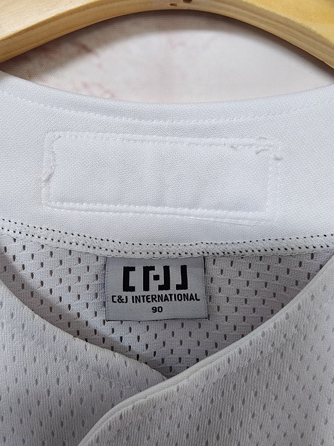 KT Wiz 흰색 야구 유니폼 상품이미지7