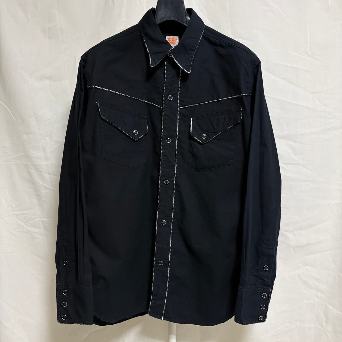 슈가케인 네이티브 아메리칸 웨스턴 셔츠 / 블랙, L 상품이미지1