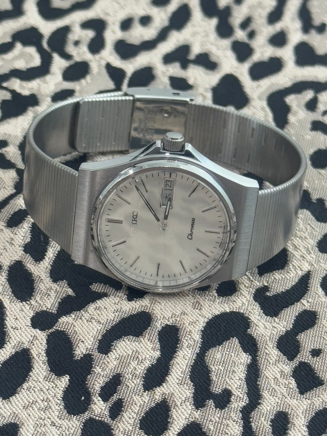 80s 빈티지 세이코 크로노스 쿼츠 상품이미지5