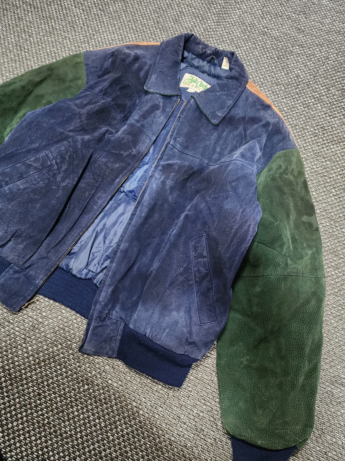 빈티지 누박 블루종 L 상품이미지7