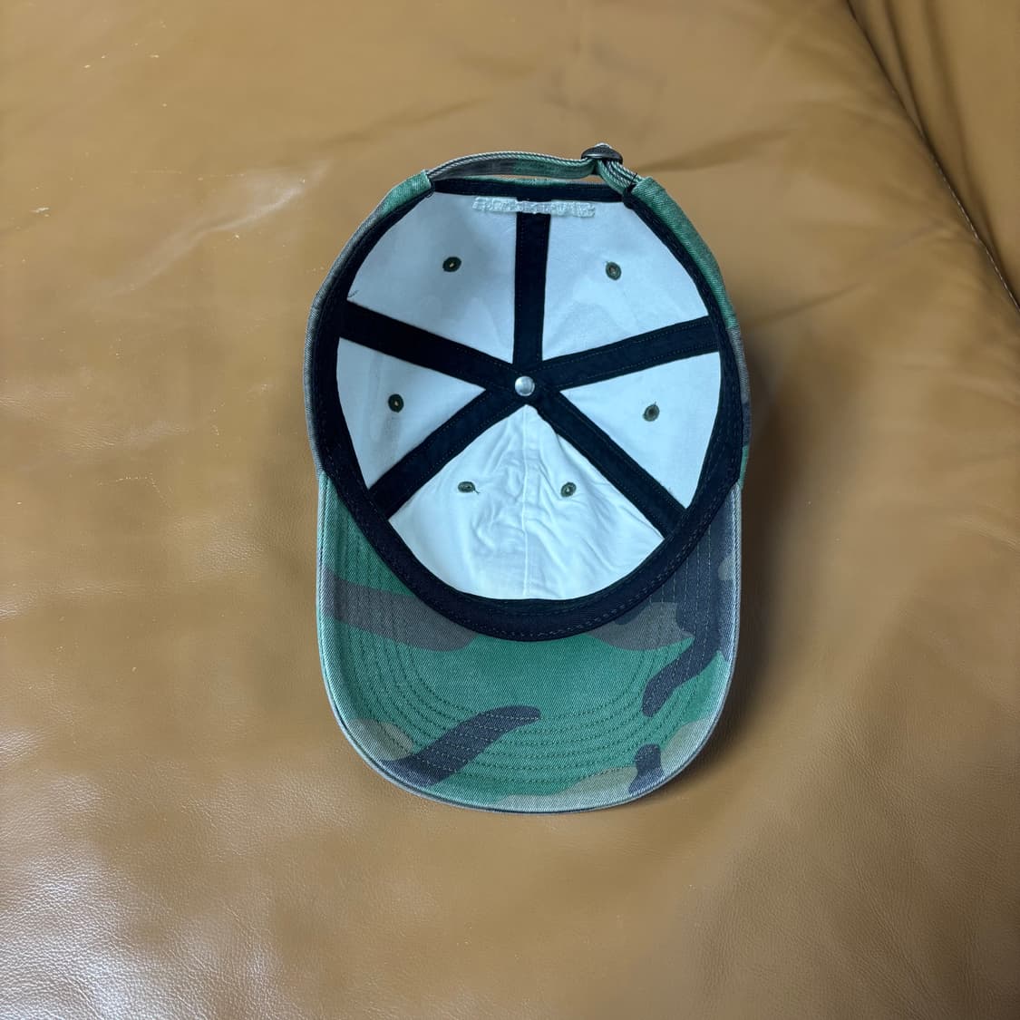 Supreme 슈프림 20ss 피그먼트 카모 S로고 6패널 볼캡 모자 상품이미지6