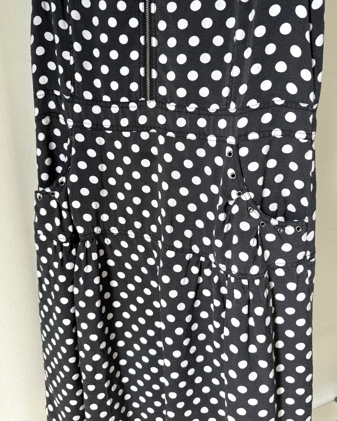 빈티지 도트 원피스 상품이미지7