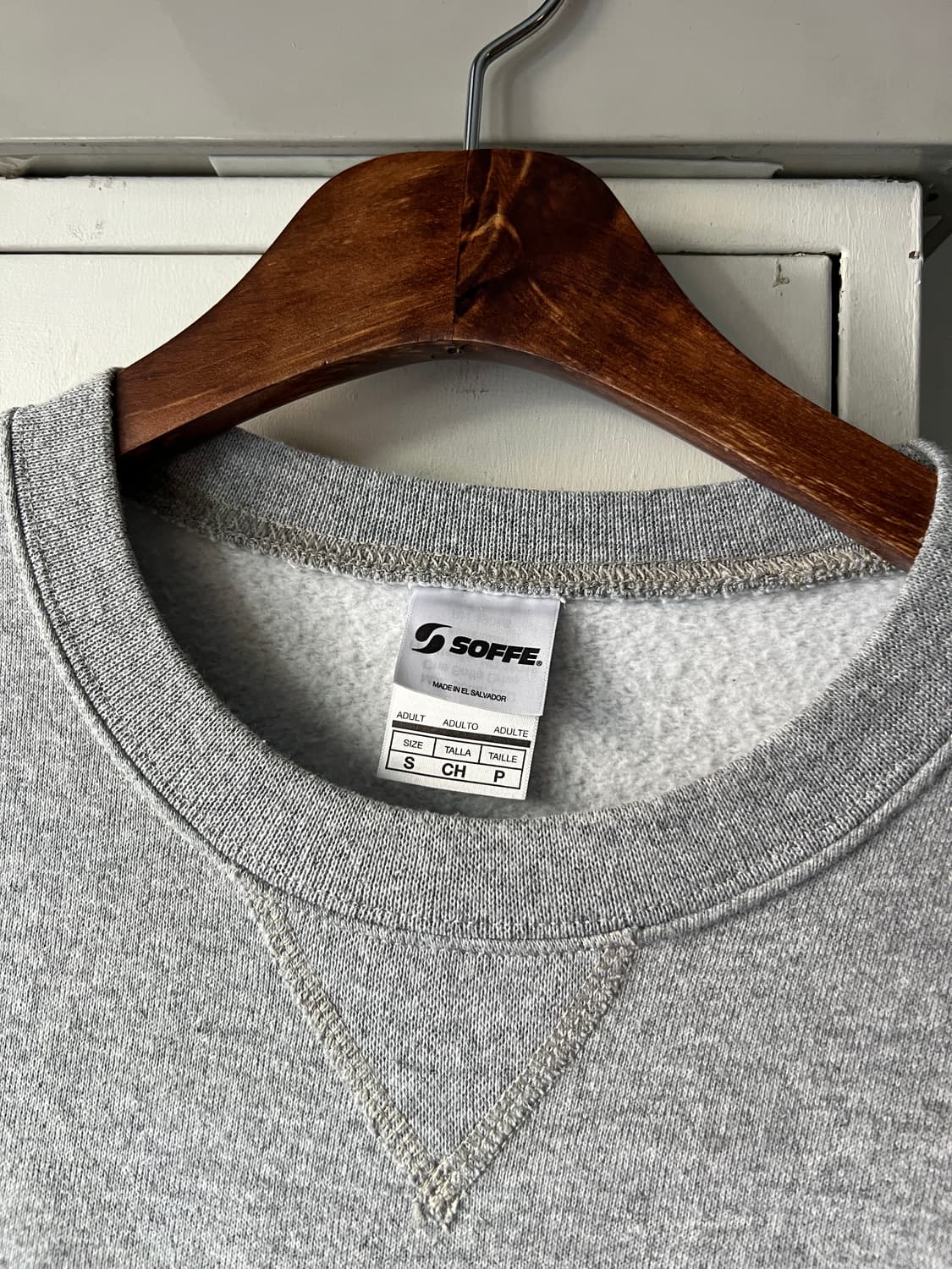 [S]오리지널 U.S NAVY 미 해군 그레이 스웻셔츠 상품이미지3