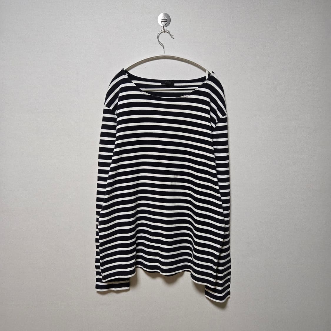 코스 스트라이프 슬리브티셔츠 상품이미지3