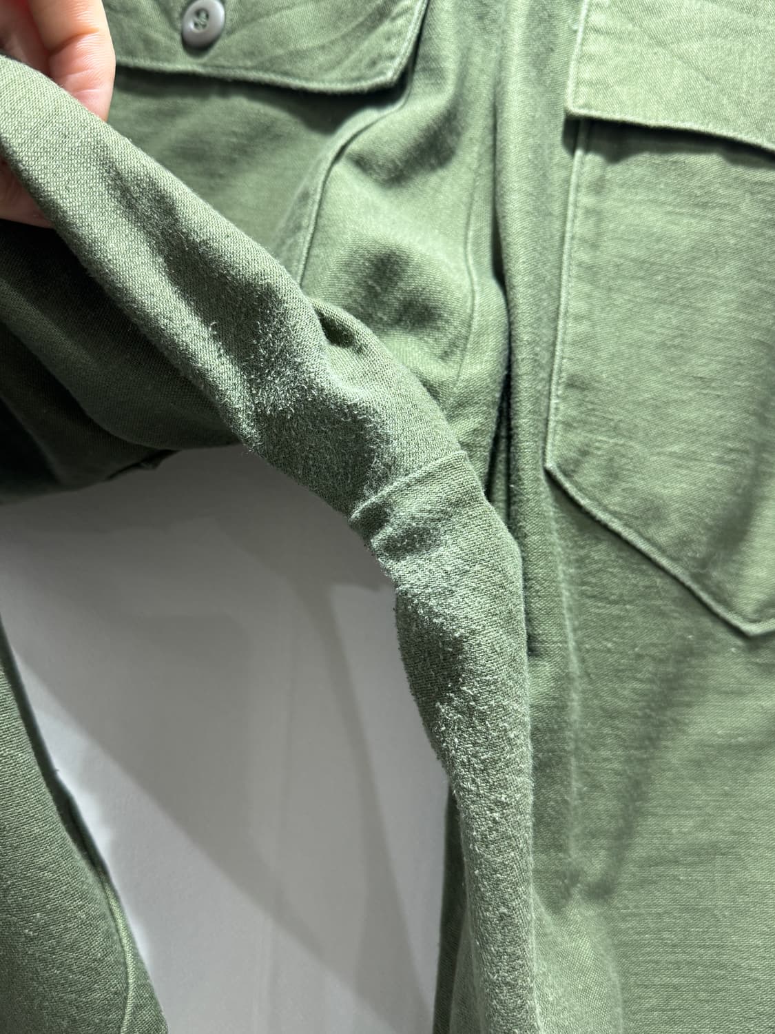 70s US Army OG107 퍼티그 팬츠 상품이미지8