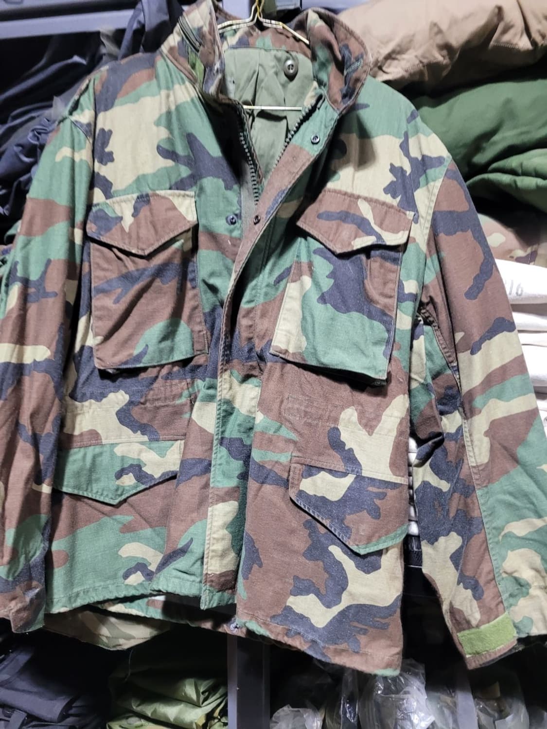 미 얼룩이 m65 야상 상품이미지4