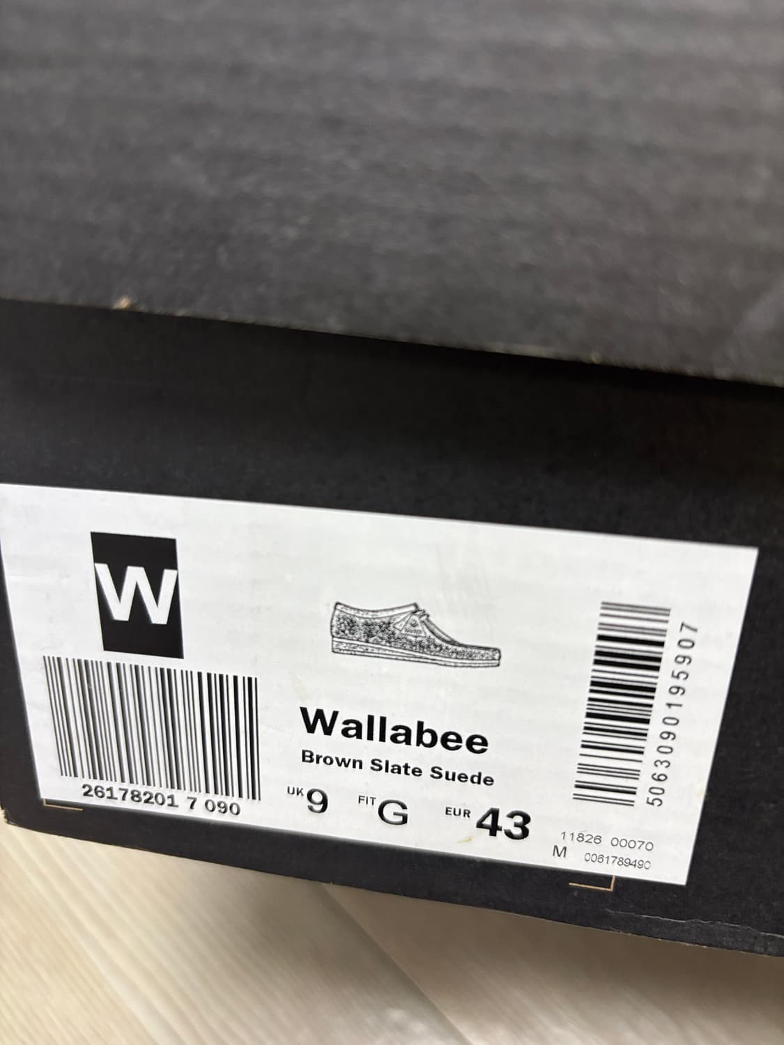 [EU43] 클락스 왈라비 브라운 슬레이트 상품이미지7